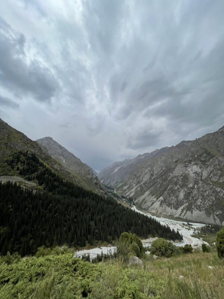 キルギスのアラアルチャ国立公園で撮影した写真