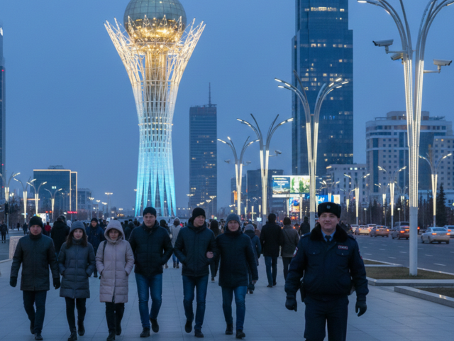 カザフスタンの治安に関する記事のアイキャッチ