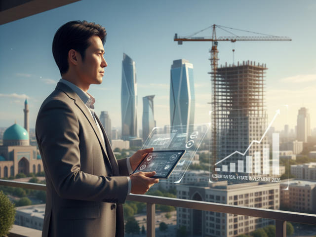 ウズベキスタンの不動産投資に関する記事のアイキャッチ