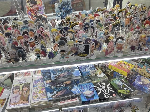 キルギスにあるアニメや漫画のグッズショップの画像です。