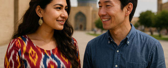 ウズベキスタン人の女性との出会いに関する記事のアイキャッチ画像です。