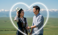キルギス人女性との出会いや結婚をしたい日本人男性向け記事のアイキャッチ