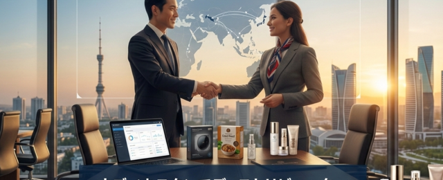 ウズベキスタンでのディストリビューター（販売代理店）を探している人向け記事のアイキャッチ画像